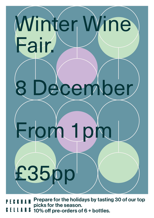 Winter Wine Fair - 1pm start, 8th December